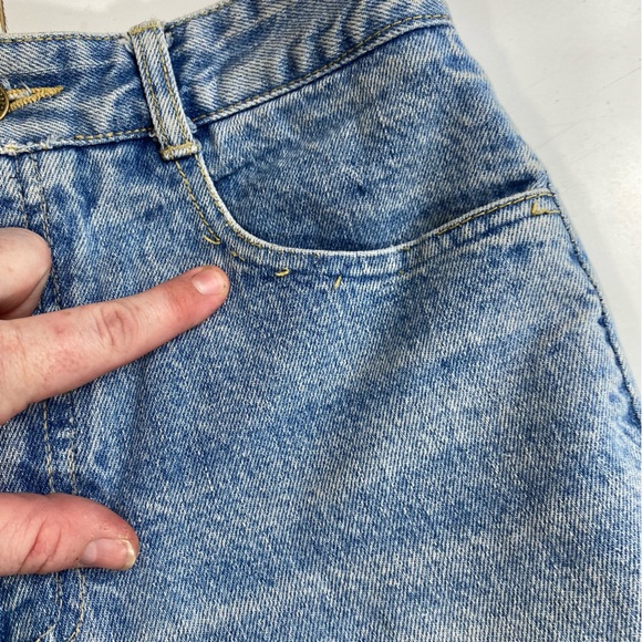 George Marciano For Guess Vintage 80’/90’s Retro Ultra Hi/Rise Zip Ankle Jeans - Picture 15 of 16